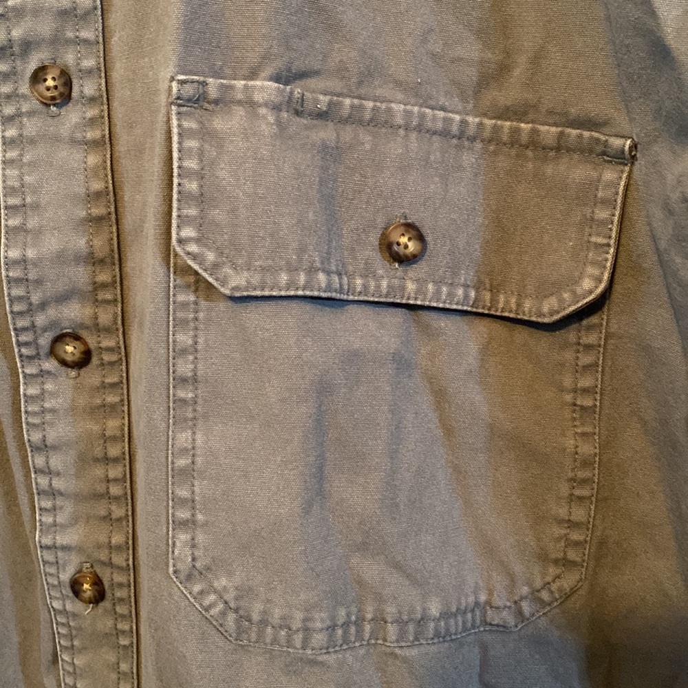 Calela’s great XL stonewashed canvas shirt - Picture 2 of 8